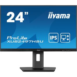 iiyama ProLite XUB2497HSU-B2 Monitor 24" 1920x1080 FHD IPS 1ms 100Hz USB-Hub HDMI DP Altavoces Pivot Negro