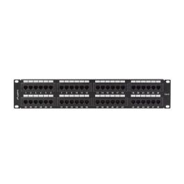 Lanberg Patch Panel 48 Puertos 2U Categoría 6 No Apantallado para Rack de 19" RJ-45