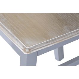 DKD Home Decor Silla Tradicional Victoria Gris Natural 40 x 94.5 x 42 cm