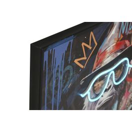 Cuadro Loft DKD Home Decor Negro Multicolor 3.7 x 83 x 83 cm (2 Unidades) Cuadro Loft DKD Home Decor Negro Multicolor 3.7 x 83 x 83 cm (2 Unidades)