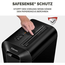 Fellowes Lx65 Destructora de Papel Corte en Partículas DIN P-4 4x40 mm Negro