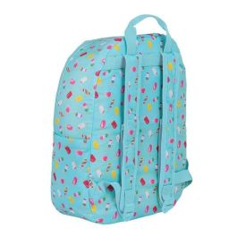 Mochila Escolar Safta Turquesa