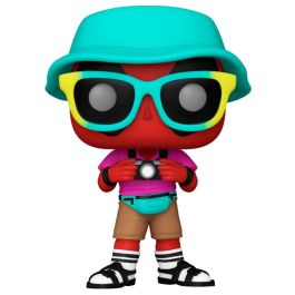 Funko POP! Marvel Deadpool Tourist - Figura de Vinilo 9cm