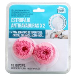 Je cherche une Idee Juego De 2 Estropajos Antirayadura No Abrasivo Para Todo Tipo De Superficies