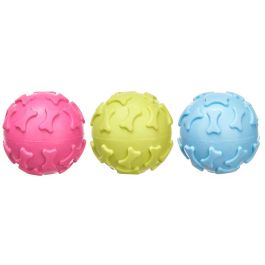 Bola de Silicona para Mascotas Hueso 5.5 cm - Mascow, Varios Colores (24 Unidades) Bola de Silicona para Mascotas Hueso 5.5 cm - Mascow, Varios Colores (24 Unidades)