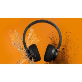 Philips TAA4216BK/00 Auriculares Diadema Inalámbricos y Alámbricos Bluetooth 5.0 USB-C 3.5mm Llamadas Música Negros IP55 Plegables 35h Batería