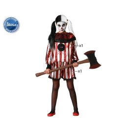 Otros Disfraz Payasa Niña Halloween Camiseta Roja Pantalón 7-9 Años