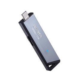 Memoria USB Adata AELI-UE800-1T-CSG 1 TB Negro Plateado