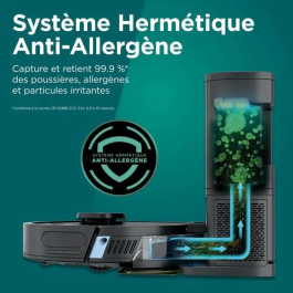 Shark Robot aspirador y fregador 2 en 1 RV2620WAEU con vaciado automático y limpieza de esquinas