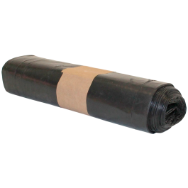 Blanca Bolsa basura domestica negra 52x55cm galga 70 especial papeleras rollo 20 unidades