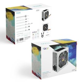 TooQ TQAPOLO-550SP Fuente de Alimentación ATX 12V V1.3 550W PFC Activo Ventilador Silencioso 120mm
