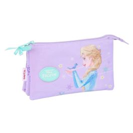 Portatodo Triple Frozen Spirit Lila 22 x 12 x 3 cm Precio: 7.49999987. SKU: B1H4L39ESH