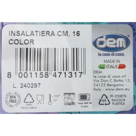 Bol Smaty Color 16 cm - Inde (36 Unidades) Bol Smaty Color 16 cm - Inde (36 Unidades)