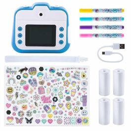 Canal Toys CLK 057/CTCLK057 - Cámara instantánea Creator para niños, impresión instantánea, color azul