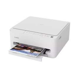 Canon PIXMA TS4150i - Impresora Multifunción de Inyección con Wi-Fi Dual, Impresión Automática a Doble Cara, Escáner Plano y AirPrint, Compatible con Windows, Mac, iOS, Android