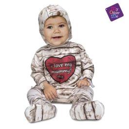 My Other Me Disfraz de Momia para Bebé, Talla 7-12 Meses, Incluye Pelele y Gorro