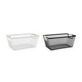 Cesta de metal organizador 37x23x16 cm - Confortime (8 Unidades) Cesta de metal organizador 37x23x16 cm - Confortime (8 Unidades)