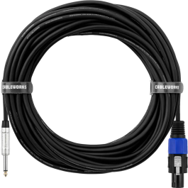 Cableworks Cable de Altavoz Jack/Speakon 15 M