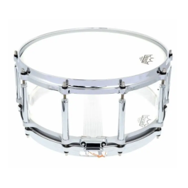 Pearl Caja 14" X 6.5" Crystal Beat Free Floating - Ultra Clear