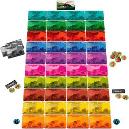Shuffle Juego de Mesa Jurassic World, Rescata Dinosaurios en Isla Nublar, +6 Años