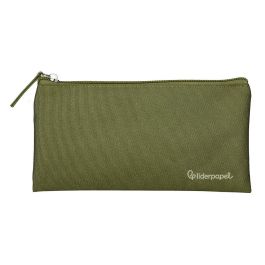 Estuche Portatodo Liderpapel Plano Ancho Una Cremallera 200x100 mm Verde Militar Precio: 2.50000036. SKU: B1KEKGTFAA