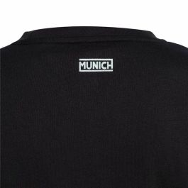 Camiseta Deportiva de Manga Corta Munich Negro