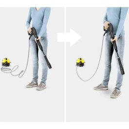 Karcher KAR26435850 Manguera flexible Premium Flex Anti Twist de alta presión 10 m para K2 a K7 con Quick Connect