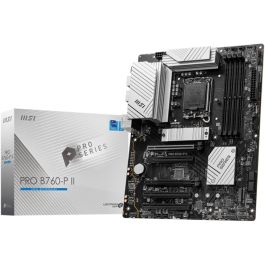 MSI PRO B760-P II Placa Base Intel B760 LGA 1700 ATX DDR5 256GB RAM compatible con Intel Core i3/i5/i7/Celeron/Pentium Gold PCIe 4.0 2.5G Ethernet Precio: 135.9900003. SKU: B1DMV33233