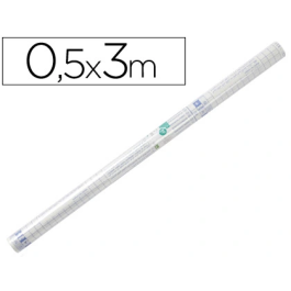 Liderpapel Rollo Forralibros Adhesivo 0,50x3 mt. 80 Micras Removible Alta Resistencia Precio: 3.50000002. SKU: B1DZ3LWSQV