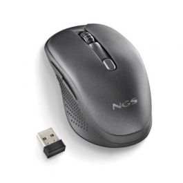 Ratón Inalámbrico NGS Evo Rust/ Batería recargable/ Hasta 1600 DPI/ Negro Ratón Inalámbrico NGS Evo Rust/ Batería recargable/ Hasta 1600 DPI/ Negro