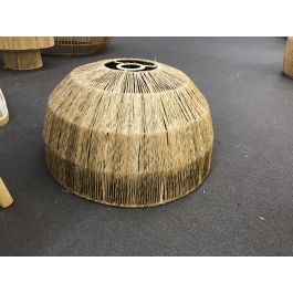Pantalla Balines DKD Home Decor Natural 40 x 21 x 40 cm (2 Unidades)
