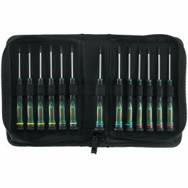 Bosch BOS4053423255119 Juego de destornilladores de 13 piezas, puntas precisas y magnéticas PH/TX/HEX/SL para bricolaje, modelado y manualidades Bosch BOS4053423255119 Juego de destornilladores de 13 piezas, puntas precisas y magnéticas PH/TX/HEX/SL para bricolaje, modelado y manualidades