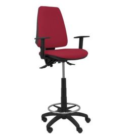 Taburete Piqueras Y Crespo Elche S Brazos Regulables Ergonomico Mecanismo Asincro Regulable En Altura Aro Reposapies Cromado Ruedas Nailon Asiento Y Respaldo Tapizados Bali Granate Precio: 297.50000049. SKU: S5704276