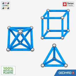 Geomag Juego de construcción magnético Clásico - GEO0871772002826 - 48 piezas - Magnético - A partir de 3 años