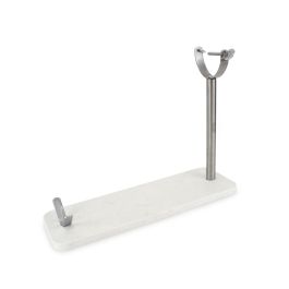 Quttin Soporte Jamonero de Mármol y Acero, 16 x 48.5 x 1.8 cm (3 Unidades) Quttin Soporte Jamonero de Mármol y Acero, 16 x 48.5 x 1.8 cm (3 Unidades)