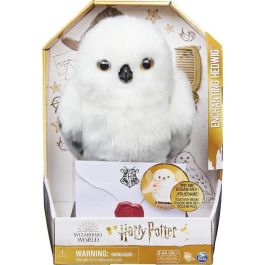 Harry Potter Peluche Interactivo Hedwige Enchanted, Suave, Reacciona a Voz y Caricias, Mueve Alas y Cabeza, 30 cm Harry Potter Peluche Interactivo Hedwige Enchanted, Suave, Reacciona a Voz y Caricias, Mueve Alas y Cabeza, 30 cm