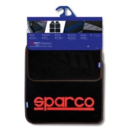SPARCO SPC1903 Alfombra Moqueta Roja 4 Piezas con Talonera Antideslizante, Ajuste Universal, Fácil Limpieza, Diseño Deportivo SPARCO SPC1903 Alfombra Moqueta Roja 4 Piezas con Talonera Antideslizante, Ajuste Universal, Fácil Limpieza, Diseño Deportivo