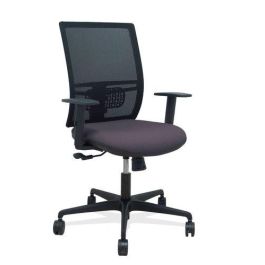 Silla Piqueras Y Crespo Yunquera Brazos Regulable Ergonomica Mecanismo Sincro Respaldo Malla Negra Asiento Tapizado Bali Gris Oscuro Precio: 263.88999989. SKU: B1DXDVQ9SP