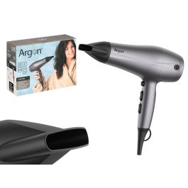 Argon Secador de Pelo de 2400W, Acabado Antracita Negro Mate, Incluye Difusor, Medidas 26x8x27 cm (6 Unidades)