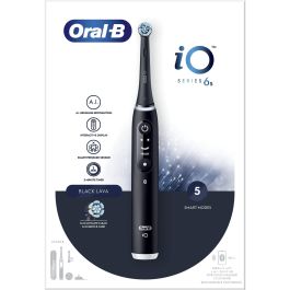 Oral-B iO Series 6s Cepillo dental vibratorio Negro con 5 modos: Cuidados diarios, Limpieza profunda, Encías, Sensible y Blanqueador Precio: 166.69000051. SKU: B1CFSXB5E6