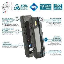 Funda para Móvil Mobilis PROTECH Negro