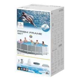 Piscina prism frame d457x122 cm(c/bomba filtro+esc Piscina prism frame d457x122 cm(c/bomba filtro+esc