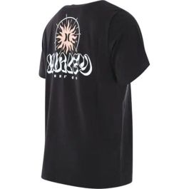 Camiseta de Manga Corta Hombre Hurley MTS0035680-H010 Negro (S)