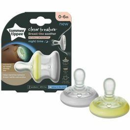 Chupete TOMMEE TIPPEE CTN - Forma natural de noche x2 0-6 meses Precio: 22.49999961. SKU: B1AJD39TJ4