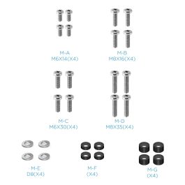 TOOQ SOPORTE PARED PANTALLAS 32-55" GIRA/INCLI NEGRO