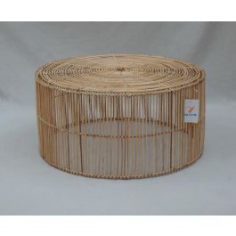 DKD Home Decor Mesa Centro Bali Ratán Natural 56 x 56 x 26 cm (2 Unidades) Hecho a Mano Reciclable Precio: 75.49999974. SKU: B1JVYC3S6X