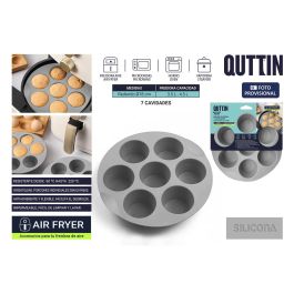 Molde Silicona 7 Huecos Air Fryer Quttin (24 Unidades)
