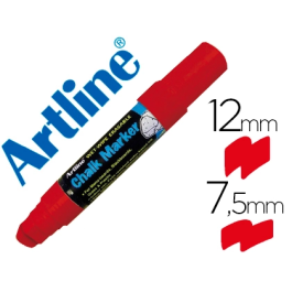 Artline EPW-12 Rotulador para Pizarra, Trazo 12 mm, Color Rojo Precio: 34.59000017. SKU: B16YEEMWP5