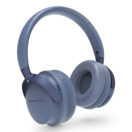 Energy Sistem Style 3 Auriculares Inalámbricos Bluetooth 5.1 Plegables Deep Bass 25h Autonomía Azul