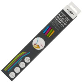 Cook Concept Juego de 4 Pajitas Reutilizables de Silicona Cocktail Lounge 28 cm con Escobilla Precio: 2.50000036. SKU: B1BWXHRVBP